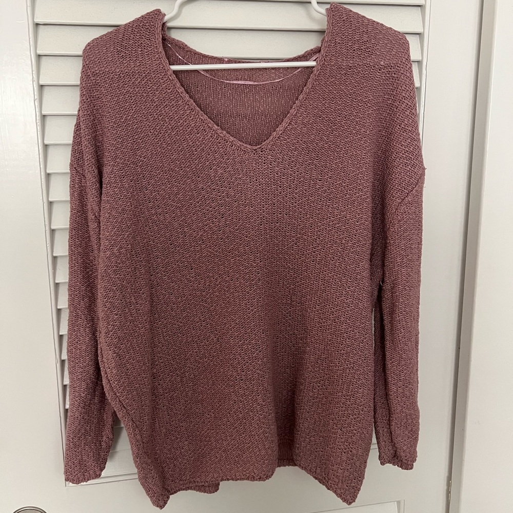 Urban Outfitters Mauve Pink Sweater